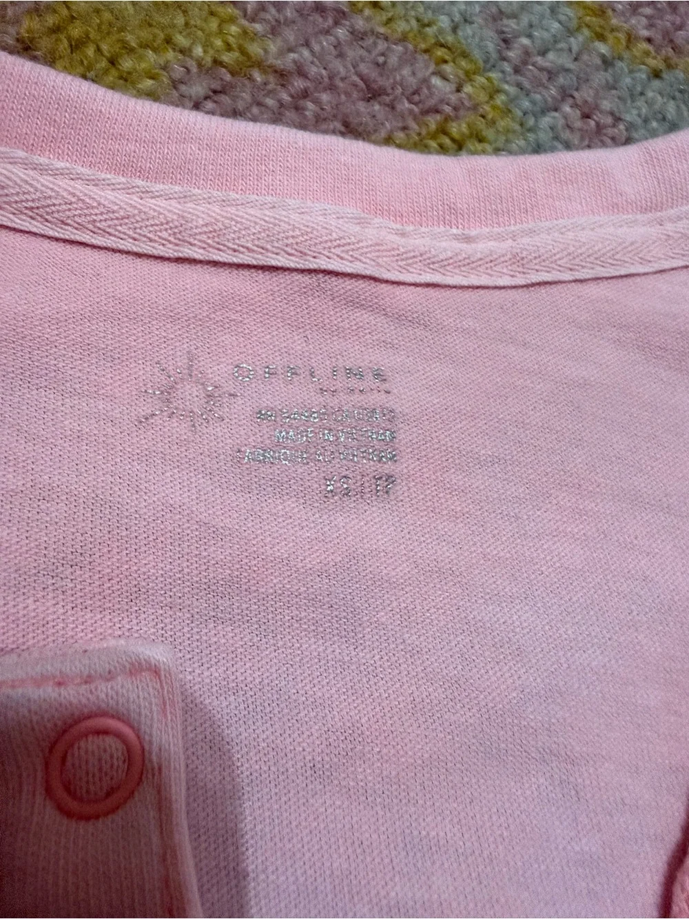 Offline by Aerie Waffleknit Henley - Picture 3 of 3